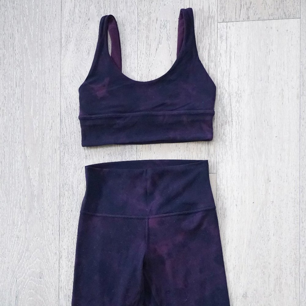 Lululemon Set: Align Reversible Bra & Align High Rise Crop 23" Legging
